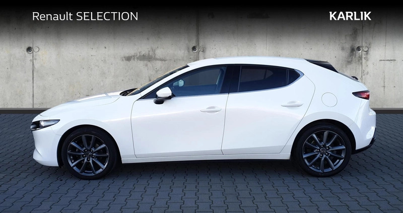 Mazda 3 cena 89900 przebieg: 62863, rok produkcji 2021 z Ostroróg małe 379